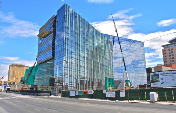 New Las Vegas City Hall under construction on Main St