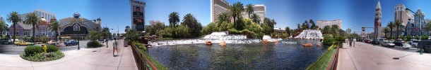 Panoramic Photo of the Mirage in 1999