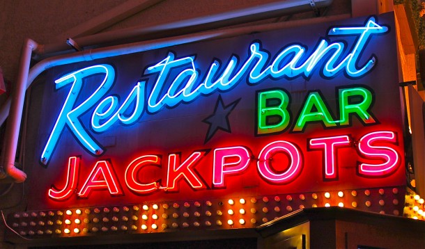 Golden Gate Hotel and Casino Neon Sign