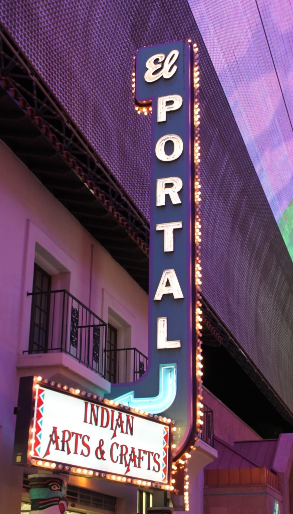 El Portel Theater Sign
