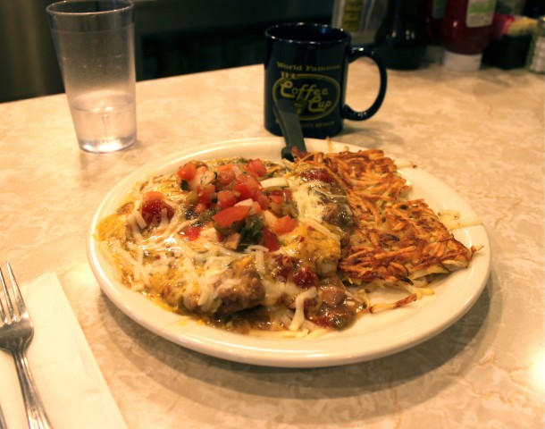 Huevos Rancheros with a Tasty Pork Chili Verde