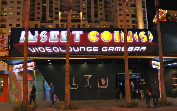 Insert Coins in Downtown Las Vegas at Night