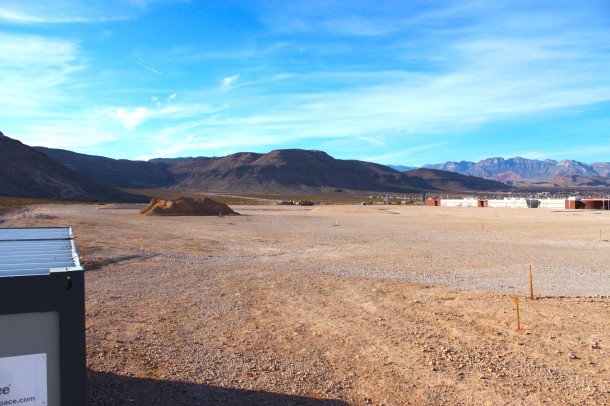 Splash Canyon Construction Site Site Looking West