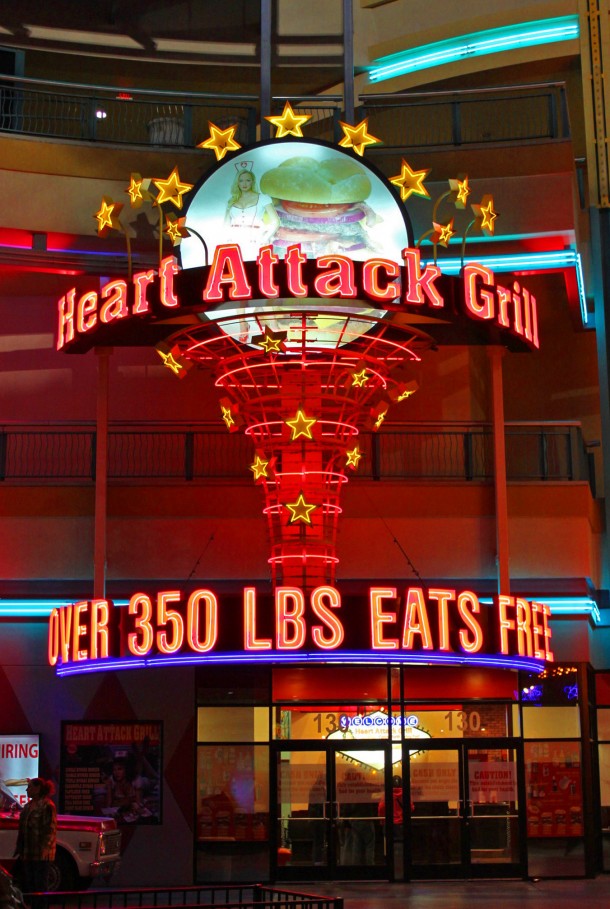 Heart Attack Grill in downtown Las Vegas
