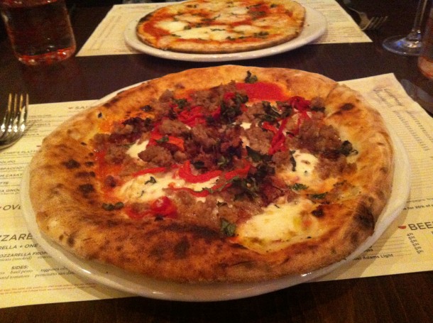 Due Forni - Due Forni pizza served Neapolitan style