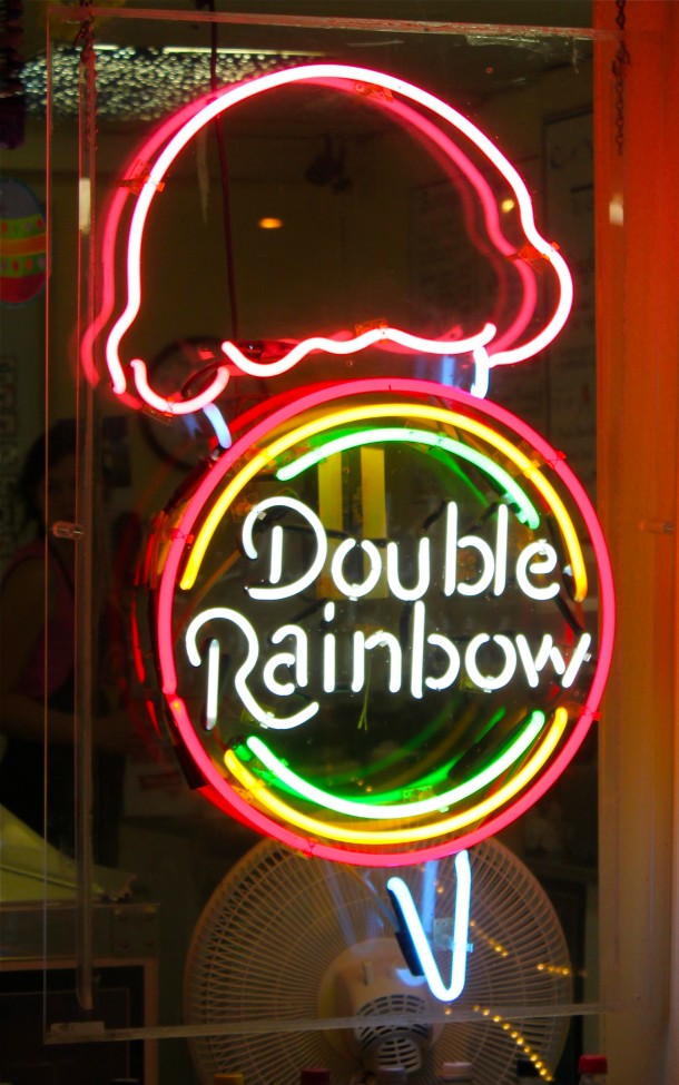 Double Rainbow all the way!