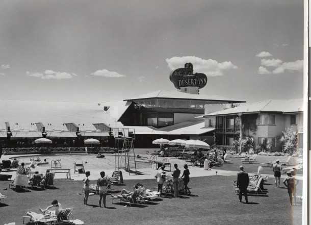 Desert Inn Hotel by the pool