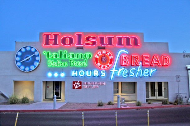 The old Holsum Bakery on Charleston Blvd. in Las Vegas, Nevada