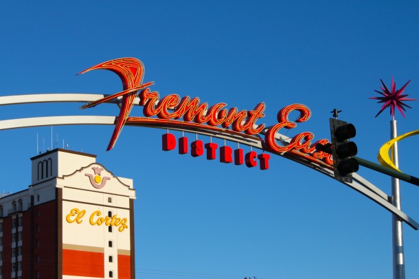 Fremont East District Sign El Cortez