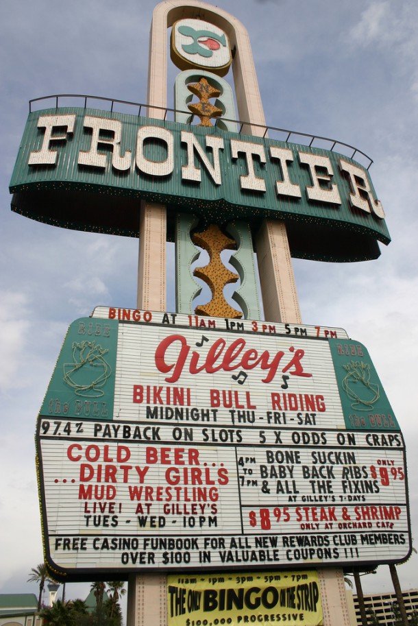 The New Frontier was a hotel and casino