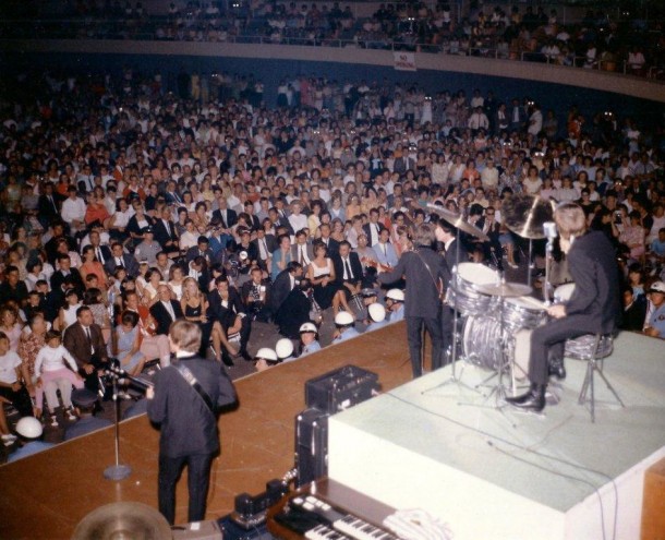 The Beatles at the Las Vegas Convention Center August 20,1964
