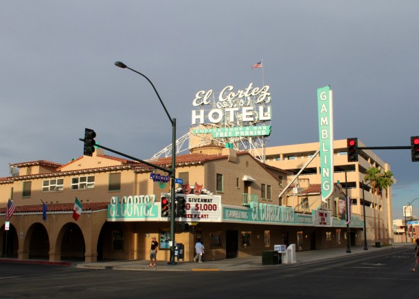 El Cortez Hotel in downton Las Vegas