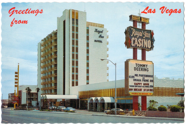 Royal Inn Casino Post Card