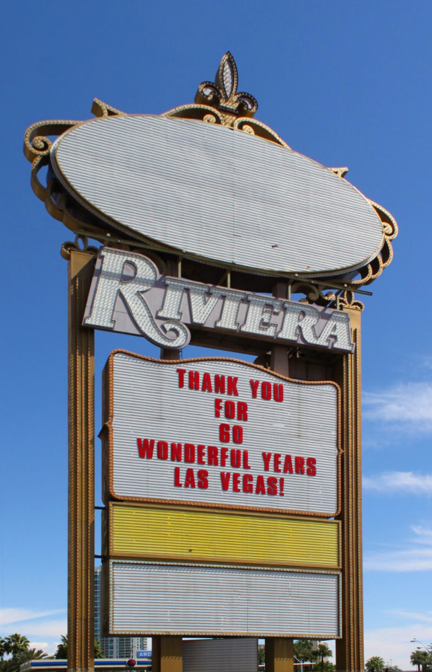 The Riviera Closes after 60 years