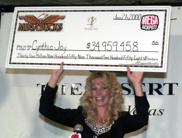 Megabucks slot at the Desert Inn and won $34.9 million